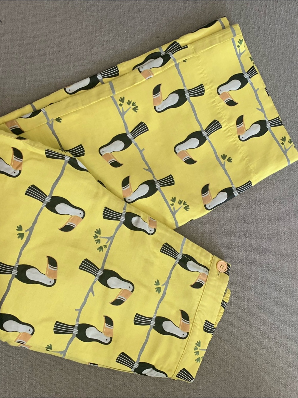 Buru Toucan-Print Yellow Set - Women’s Two-Piece - Picture 7 of 9